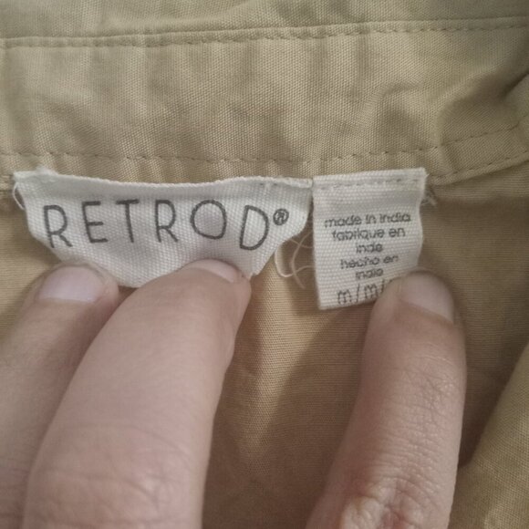 Retrod-  sleeveless dress shirt size M - Picture 3 of 4